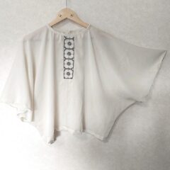 体形カバー【オリジナルパターン】新作　Judyブラウス