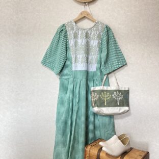 【夏の福袋】summerセット ワンピース&トートバッグ minä perhonen テキスタイル